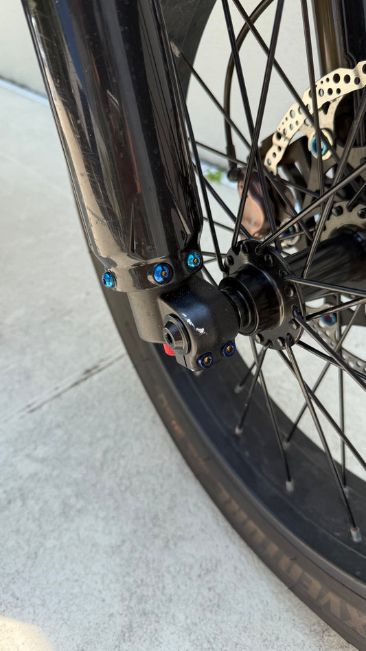 Titanium Fork Guard Bolts