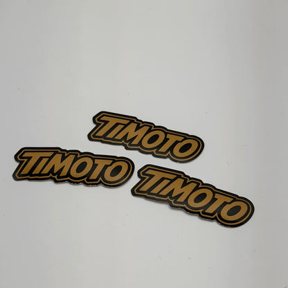 Timoto logo stickers