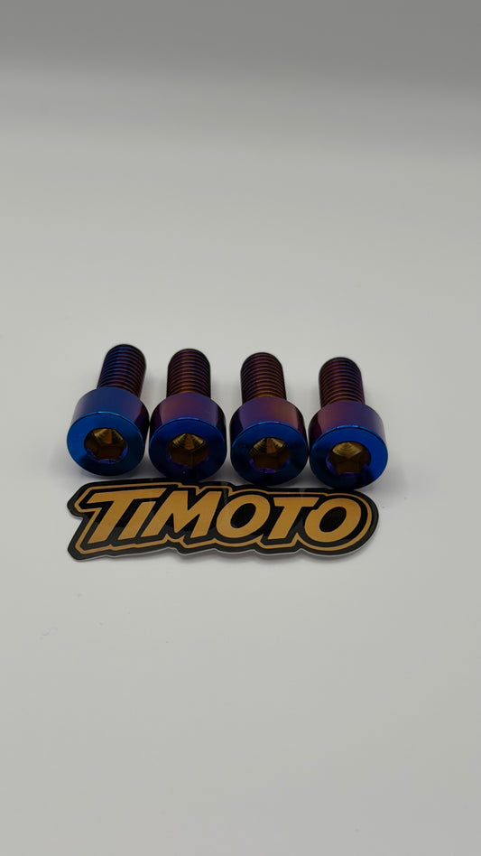 Bucklos triple clamp titanium bolts