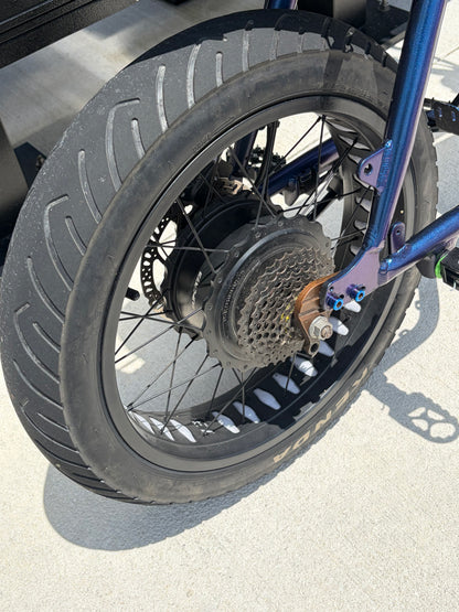 Close up of rear kenda kraze 