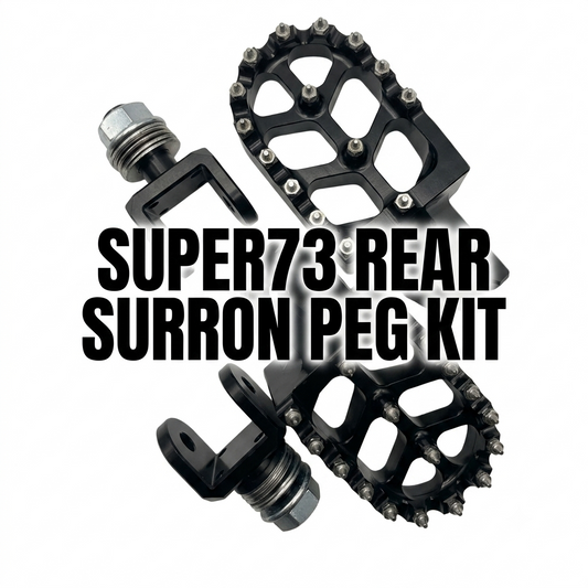 Super73 Rear Surron Peg Kit