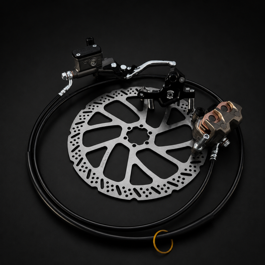 ultra bee brakes full kit close up