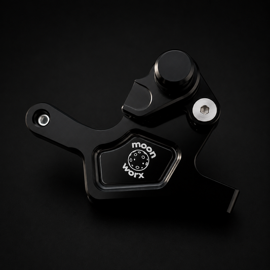 close up of ultra bee brake mount